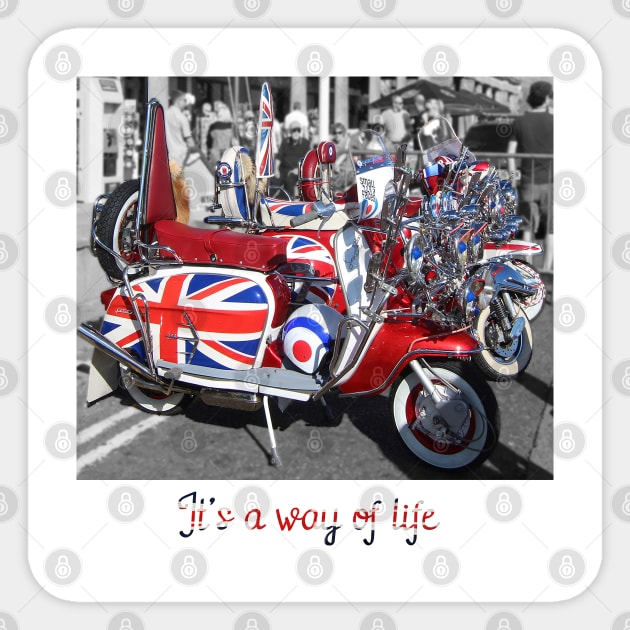 We are the mods Sticker by Grant's Pics